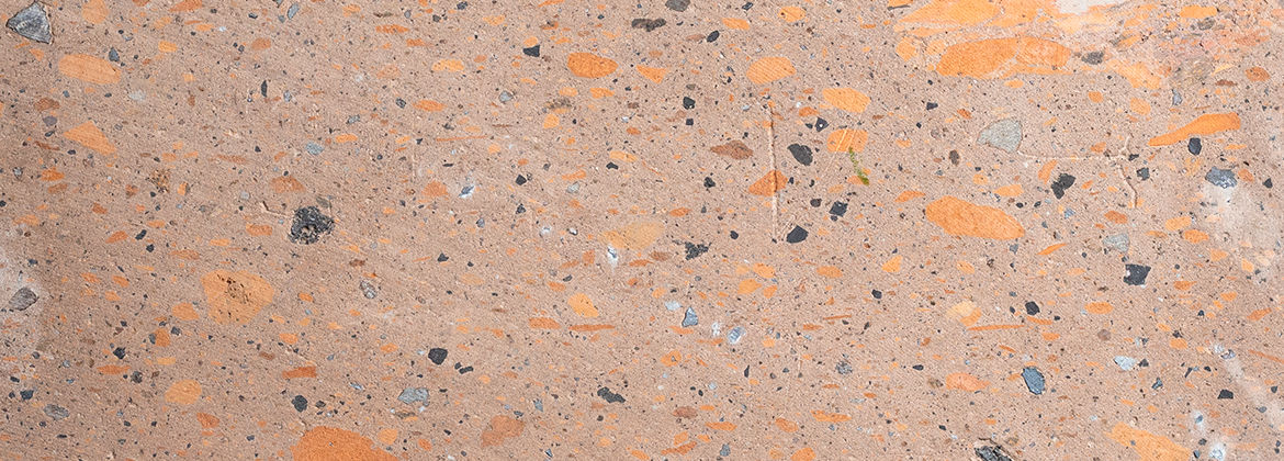 Mustard quarry stone slab facade